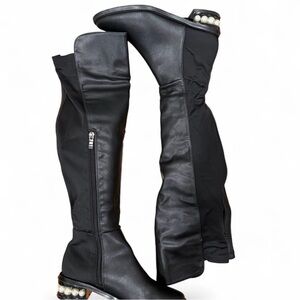 Elegant Black Over-the-Knee Boots